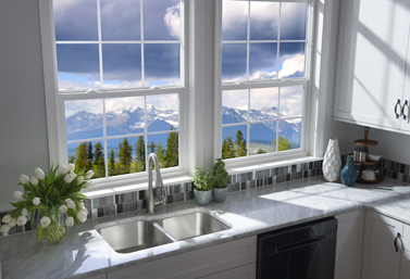 Kitchen windows